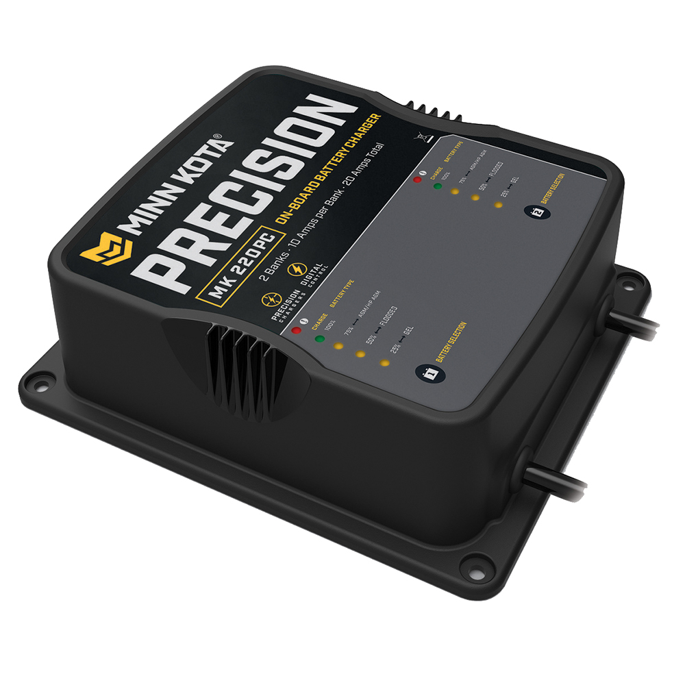 Minn Kota MK-220PC Precision Charger – 2 Bank x 10 Amp