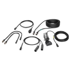 Ce kit de démarrage Humminbird Dual HELIX HWAL Transom permet de tout mettre en réseau, rapidement et facilement. Tout ce dont vous avez besoin pour mettre en réseau deux modèles HELIX équipés d'Ethernet sur un bateau en aluminium est inclus.