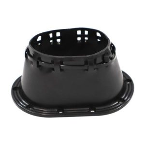 Oval Cable Boot – 3″X6″ vinyl, Black