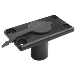 Flush Mount with Cover for Rod Holder