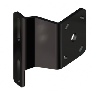 Side Mount to Jackplate 2 inch Setback 2 inch Rise Starboard Side Black