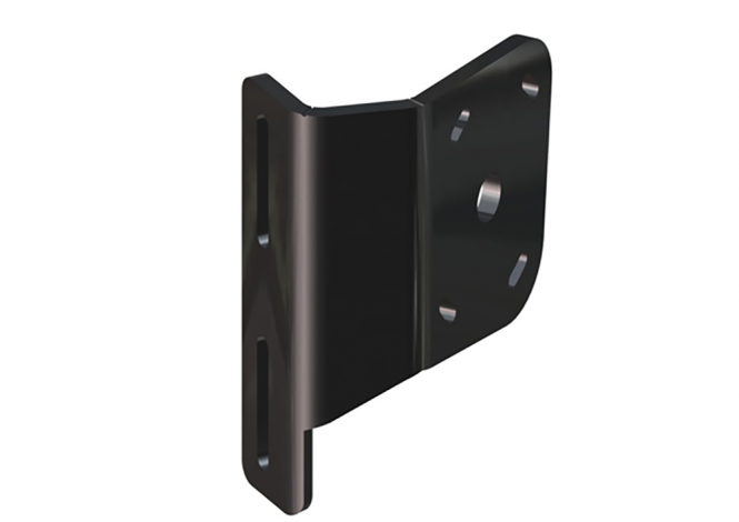 Side Mount to Jackplate Negative 2 inch Aft Setback 2 inch Rise Starboard Side Black
