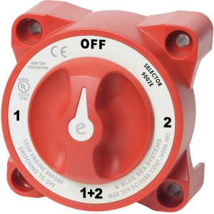 Blue Sea e-Series Battery Switch With Alternator Field Disconnect