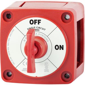 Blue Sea m-Series On-Off Battery Switch Single Circuit With Key