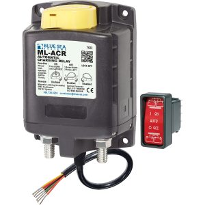 Blue Sea ML-Series Heavy Duty Automatic Charging Relay (relais de charge automatique à usage intensif)