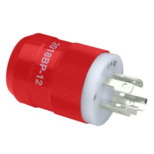 Marinco 4-Wire Locking Charger Plug