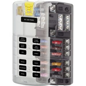 Blue Sea ST Blade Split Bus Fuse Block