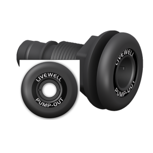 Flow-Rite Pump Out Aerator Discharge Thru-Hull