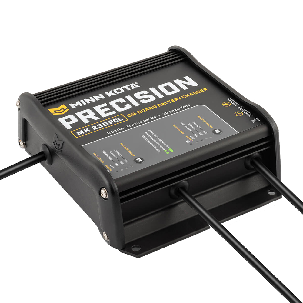 Chargeur de précision Minn Kota MK-230PCL - 2 banques x 15 ampères