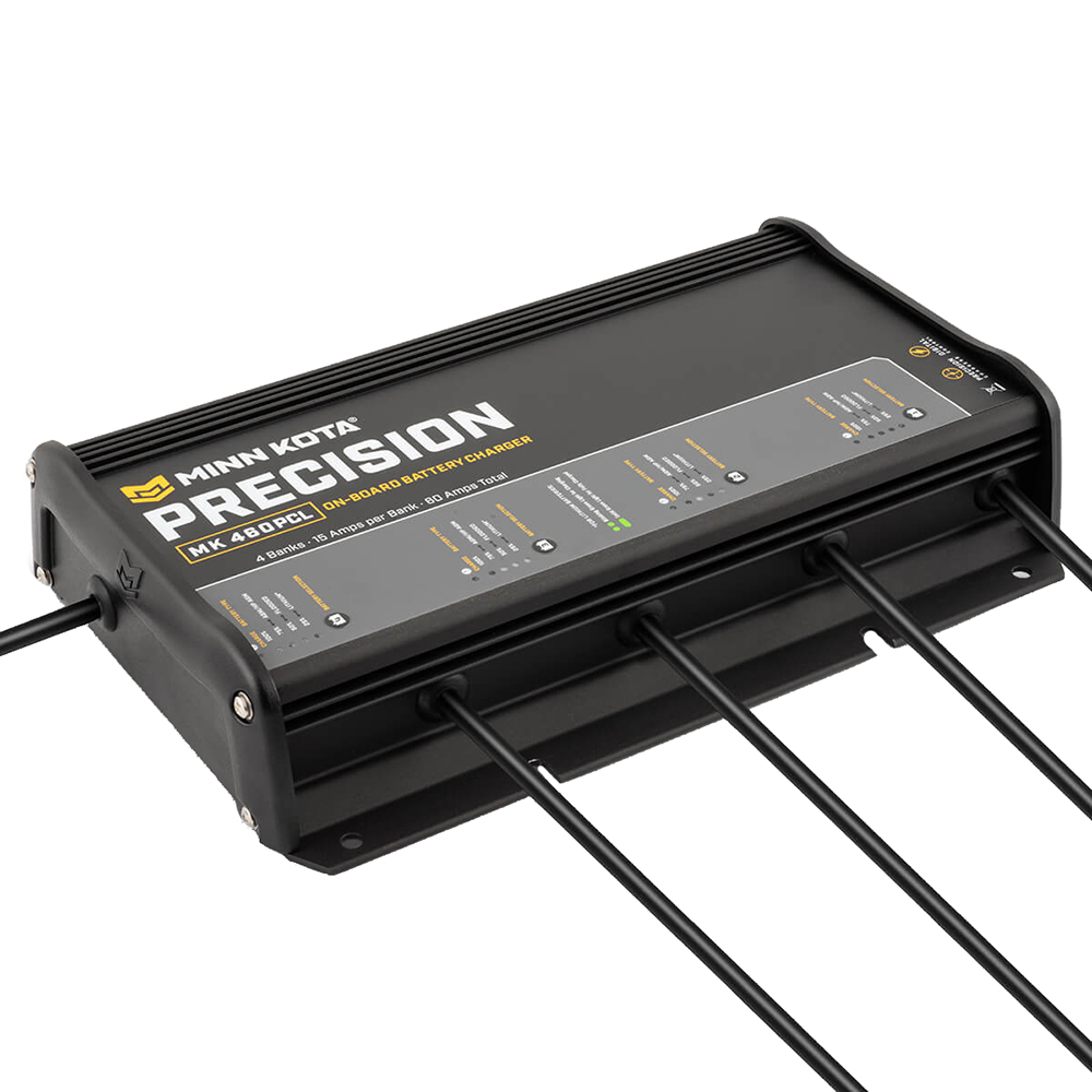 Chargeur de précision Minn Kota MK-460PCL - 4 bancs x 15 ampères