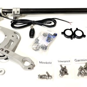 Live Foot Turret System With Universal Trolling Motor for Force, Ultrex and Ghost and Universal Transducer Bracket